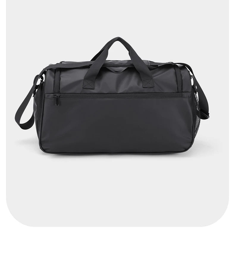 Oxford men's sports duffel bag with shoe compartment and multiple pockets - product image