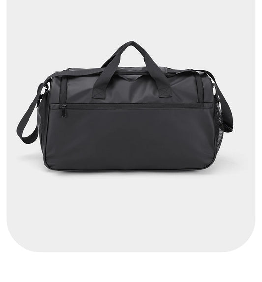 Oxford men's sports duffel bag with shoe compartment and multiple pockets - product image