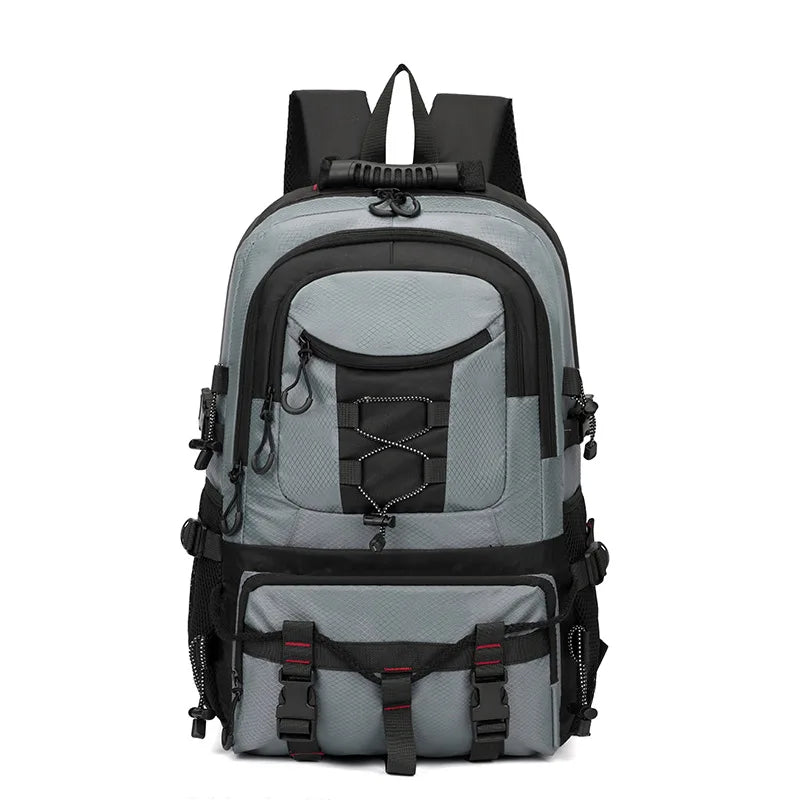 Oxford outdoor climbing backpack laptop shoe compartment multi-pocket - product image