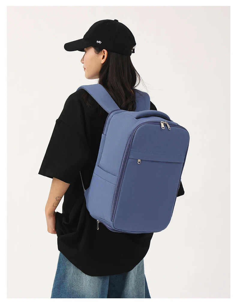 Oxford outdoor travel climbing backpack shoes compartment laptop slot - product image