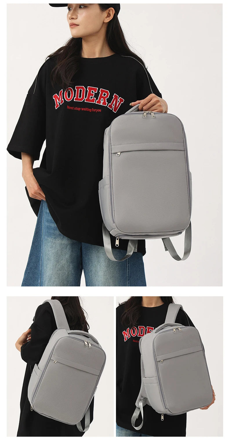 Oxford outdoor travel climbing backpack shoes compartment laptop slot - product image