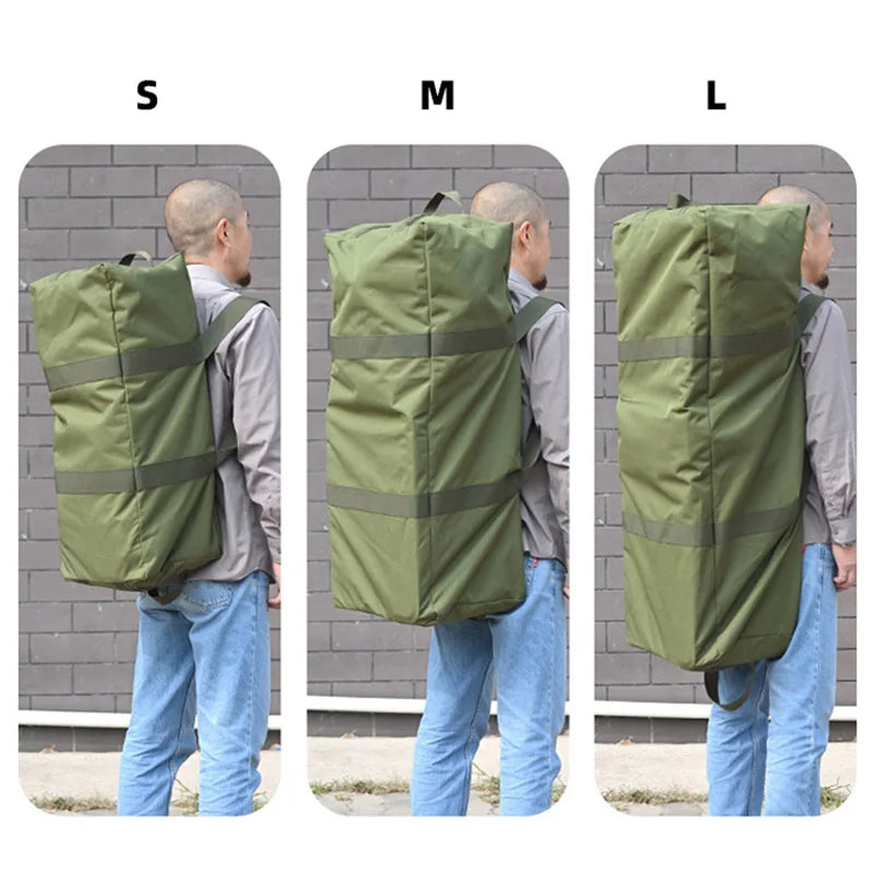 Oxford oversized capacity outdoor sports training duffel camping bag - product image
