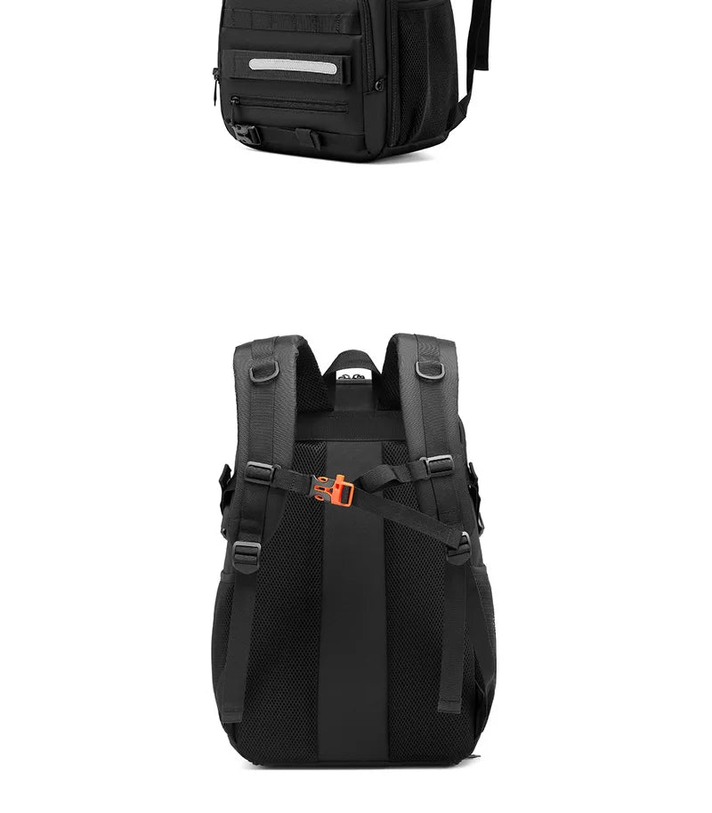 Oxford skateboard soccer backpack shoes laptop anti-theft pockets - product image