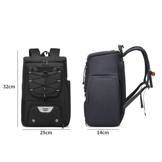 Oxford soccer basketball sports backpack cooler shoe compartment multi-pocket - product image