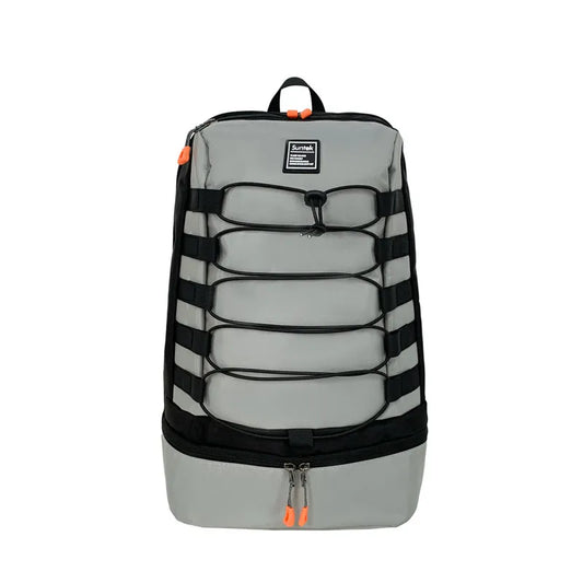 Oxford sport backpack shoes compartment multi-layer large capacity outdoor use - product image