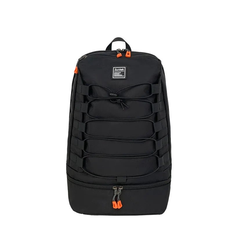 Oxford sport backpack shoes compartment multi-layer large capacity outdoor use - product image