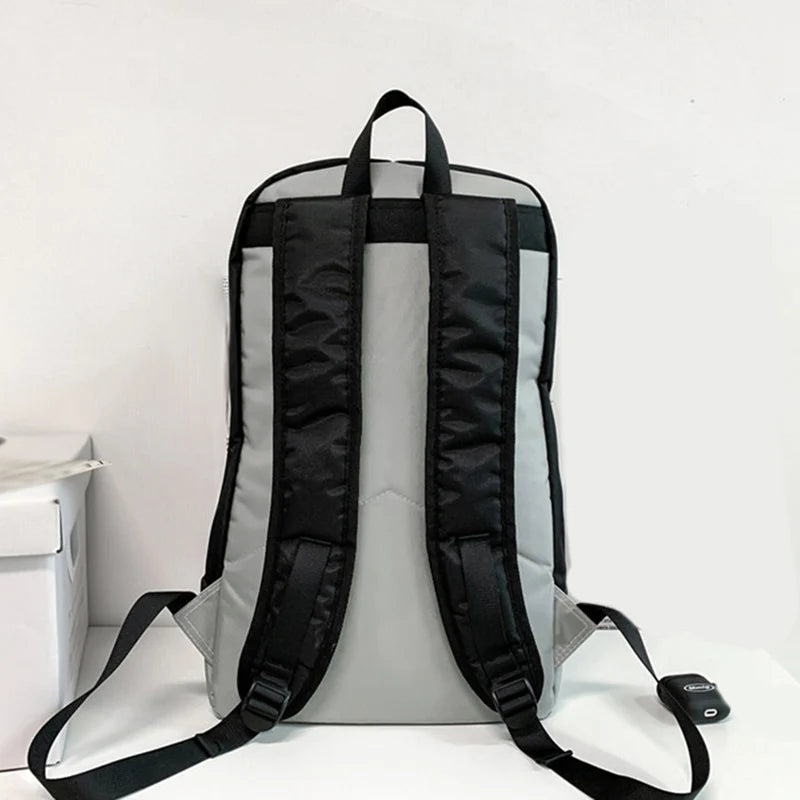 Oxford sport backpack shoes compartment multi-layer large capacity outdoor use - product image