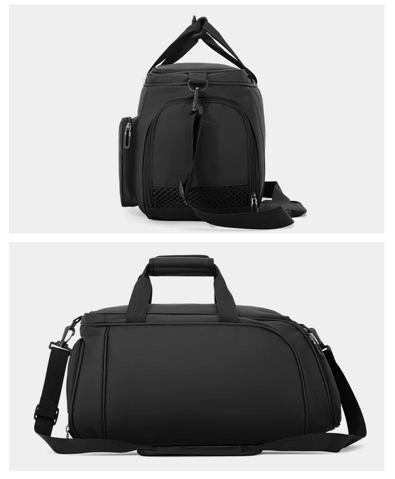 Oxford table tennis sport duffel bag wet dry separation shoes compartment - product image
