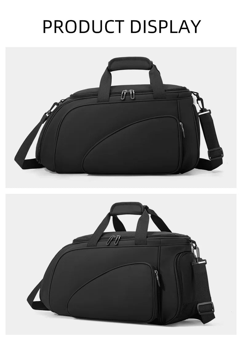 Oxford table tennis sport duffel bag wet dry separation shoes compartment - product image