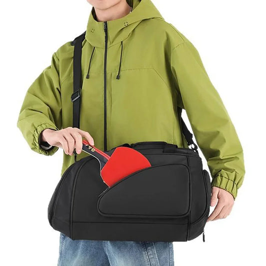 Oxford table tennis sport duffel bag wet dry separation shoes compartment - product image