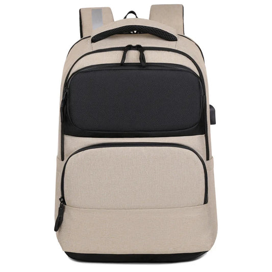 Oxford usb climbing backpack large capacity laptop multi-compartment - product image