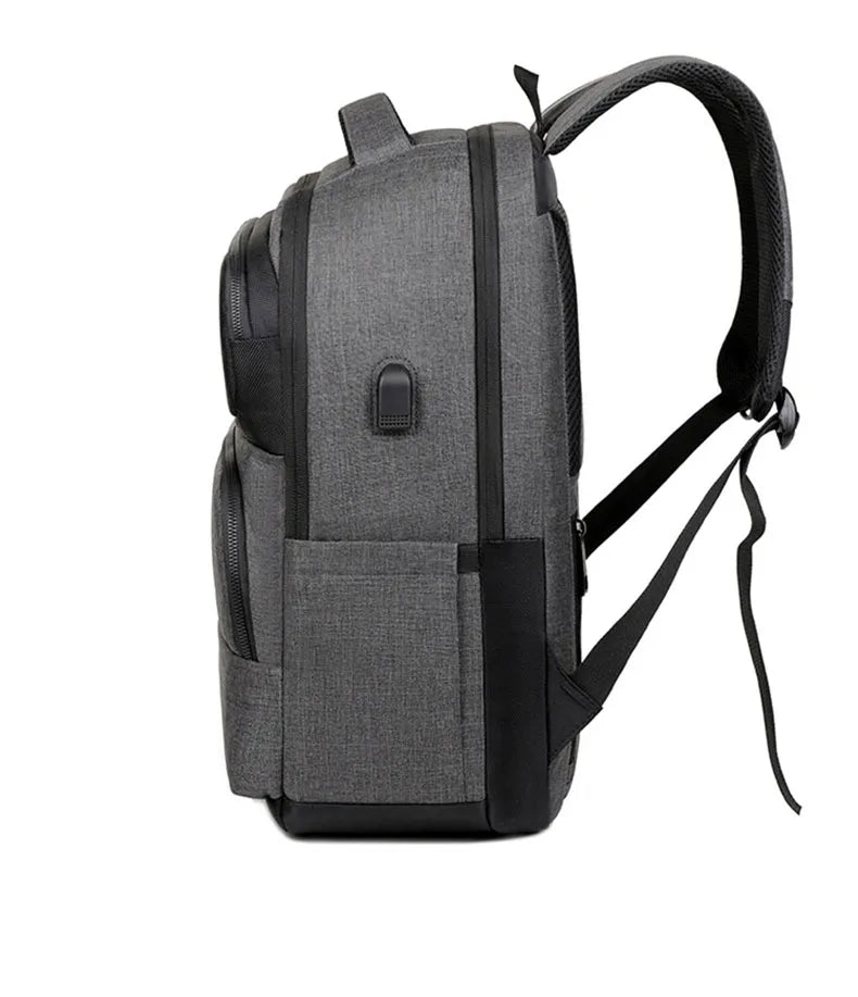 Oxford usb climbing backpack large capacity laptop multi-compartment - product image