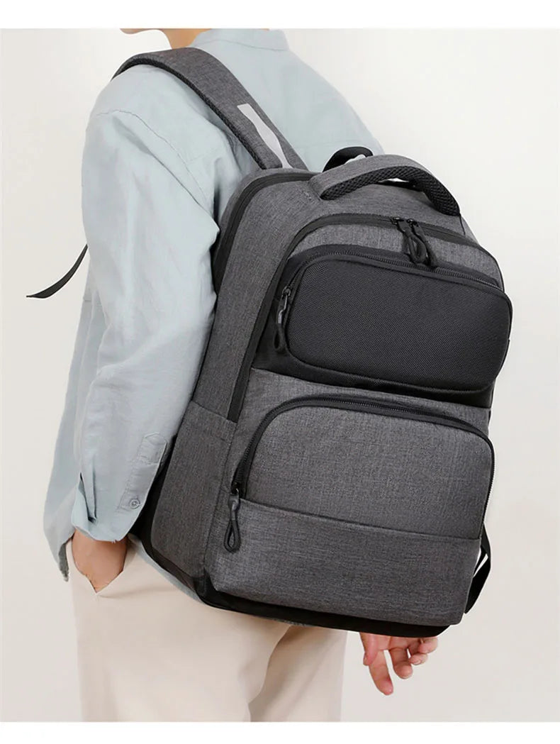 Oxford usb climbing backpack large capacity laptop multi-compartment - product image