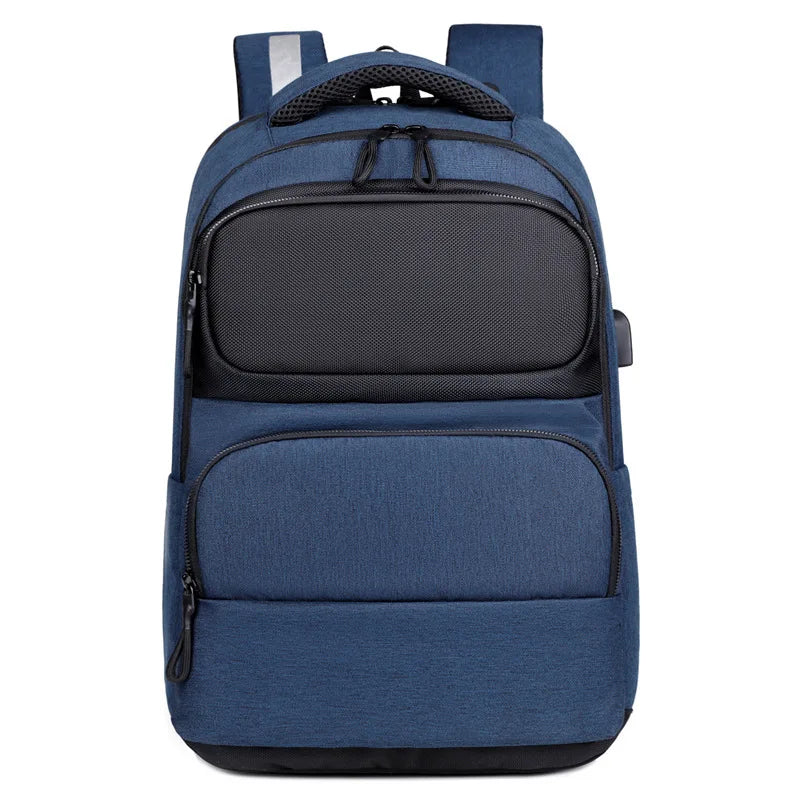 Oxford usb climbing backpack large capacity laptop multi-compartment - product image