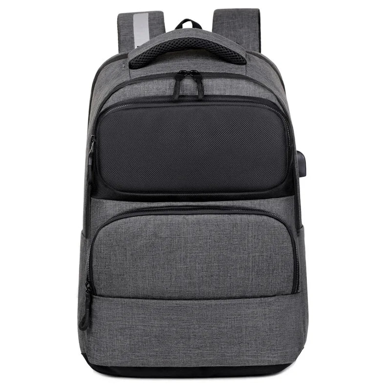 Oxford usb climbing backpack large capacity laptop multi-compartment - product image