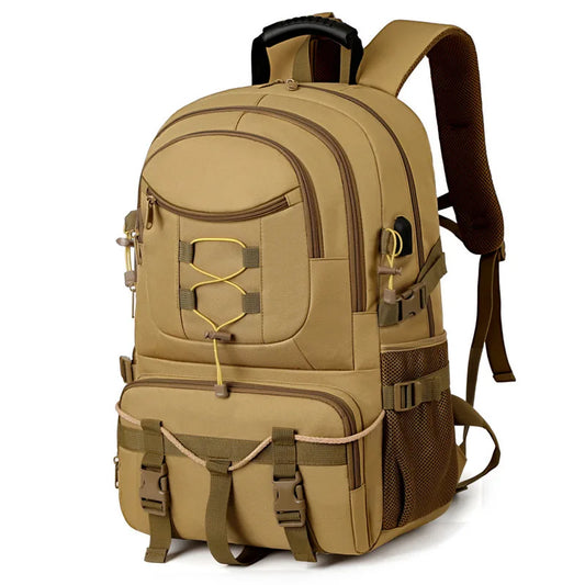 Oxford usb tactical climbing backpack large capacity multi-pocket usb charging - product image