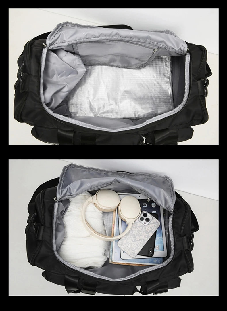 Oxford women fitness training bag wet dry separation multi-pocket large capacity - product image