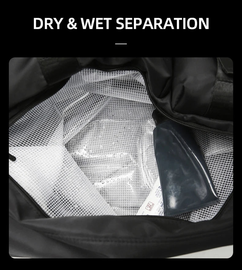 Oxford women fitness training bag wet dry separation multi-pocket large capacity - product image