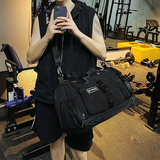 Oxford women fitness training bag wet dry separation multi-pocket large capacity - product image