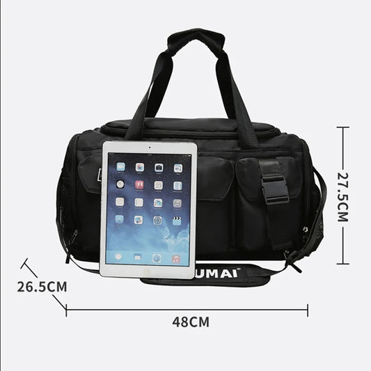 Oxford women fitness training bag wet dry separation multi-pocket large capacity - product image