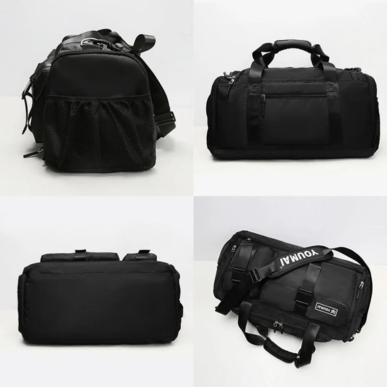Oxford women fitness training bag wet dry separation multi-pocket large capacity - product image