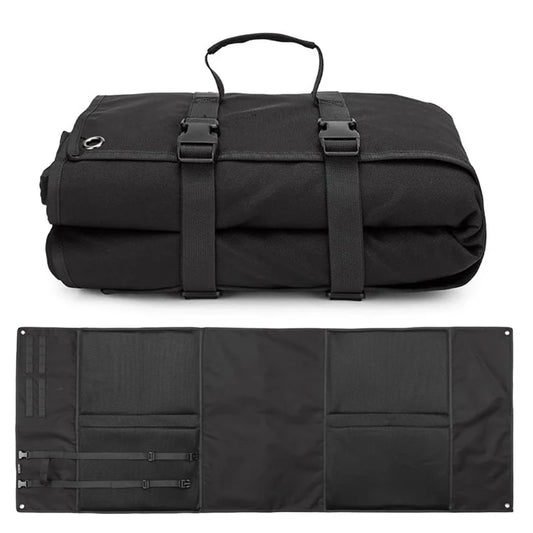Portable camping shooting mat waterproof oxford fabric foldable with strap - product image