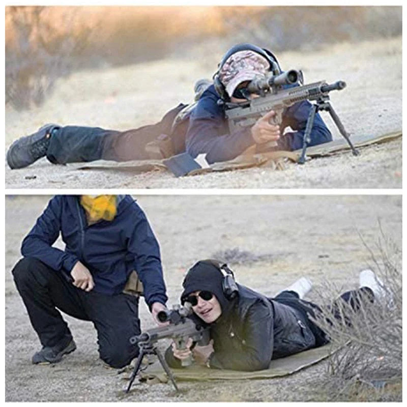 Portable camping shooting mat waterproof oxford fabric foldable with strap - product image