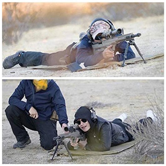 Portable camping shooting mat waterproof oxford fabric foldable with strap - product image
