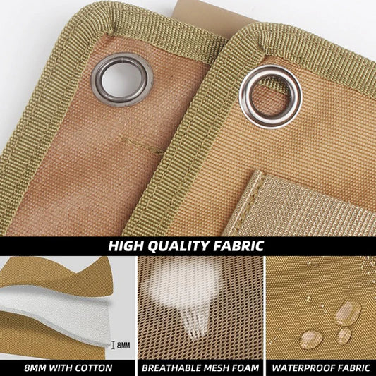 Portable camping shooting mat waterproof oxford fabric foldable with strap - product image