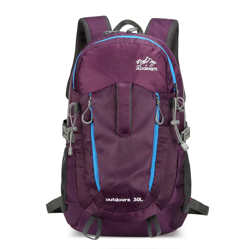 Portable ultralight camping travel backpack waterproof nylon multi-pocket - product image