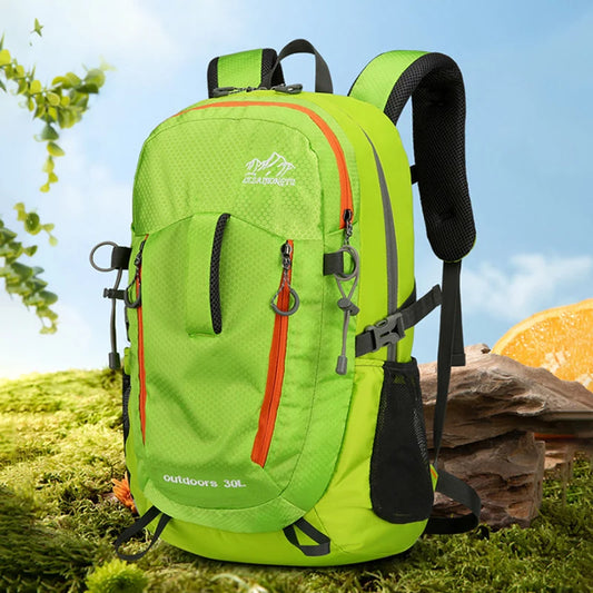 Portable ultralight camping travel backpack waterproof nylon multi-pocket - product image