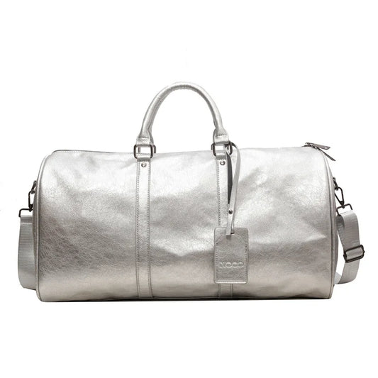 Pu fitness tote bag with large capacity waterproof crossbody handbag - product image
