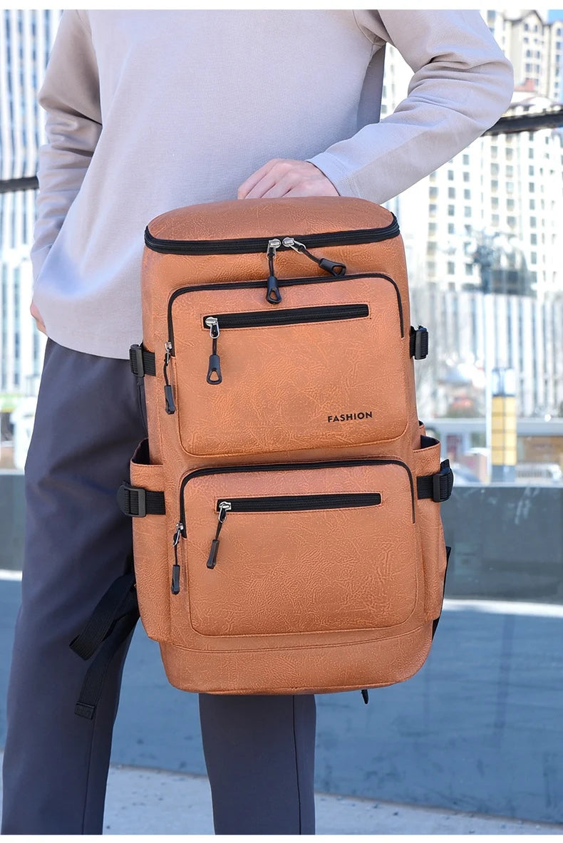 Pu outdoor climbing backpack laptop compartment multi-compartment business - product image