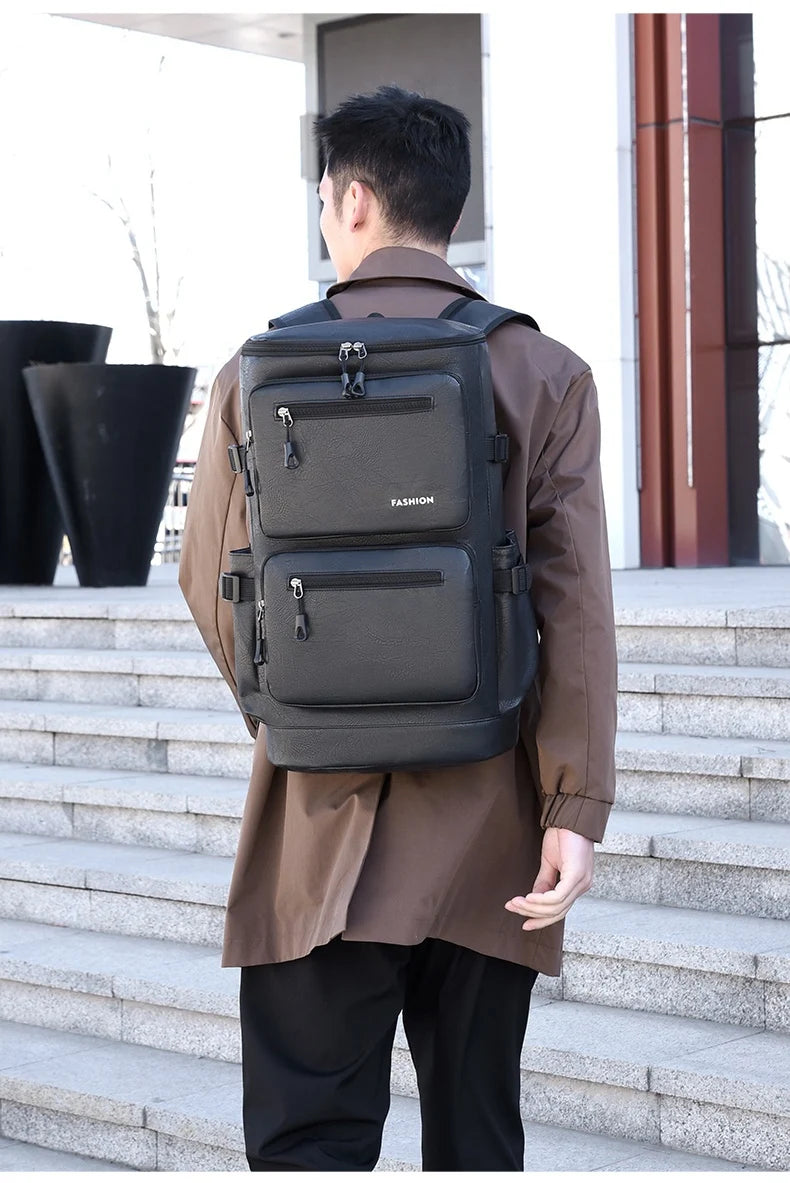 Pu outdoor climbing backpack laptop compartment multi-compartment business - product image