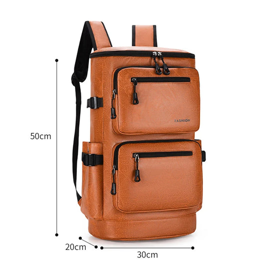 Pu outdoor climbing backpack laptop compartment multi-compartment business - product image