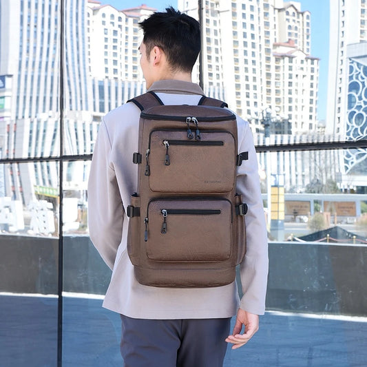 Pu outdoor climbing backpack laptop compartment multi-compartment business - product image