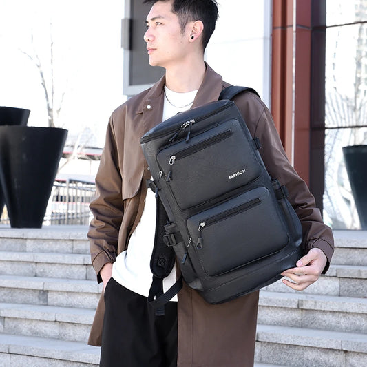 Pu outdoor climbing backpack laptop compartment multi-compartment business - product image