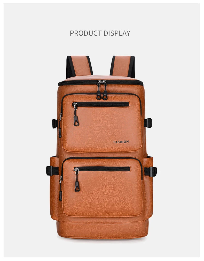 Pu outdoor climbing backpack laptop compartment multi-compartment business - product image