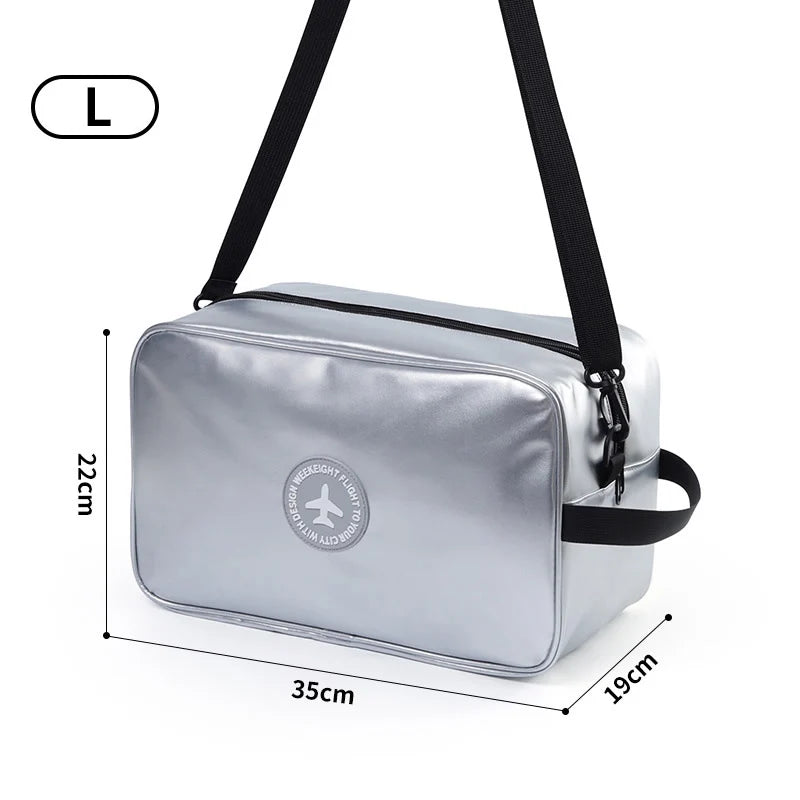 Pu waterproof dry bag for travel and water sports with dry wet separation - product image