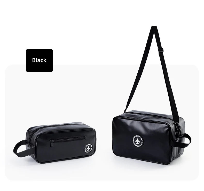 Pu waterproof dry bag for travel and water sports with dry wet separation - product image