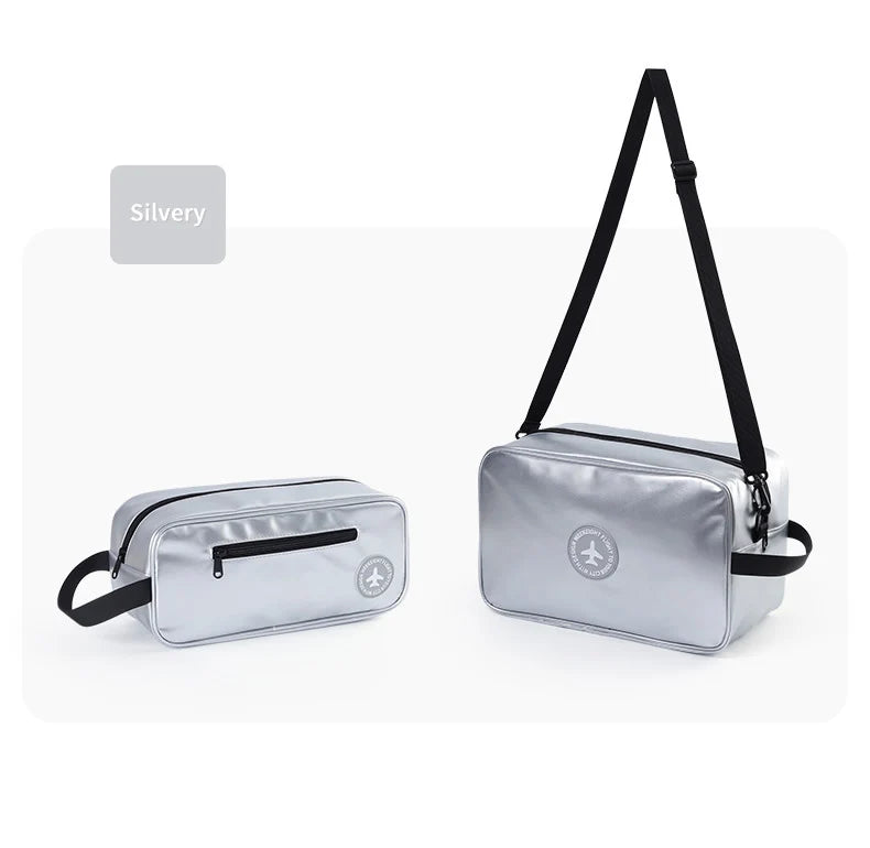 Pu waterproof dry bag for travel and water sports with dry wet separation - product image