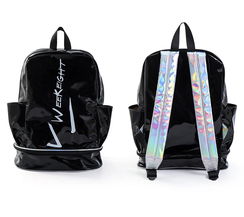 Pvc sport fitness backpack dry wet separation large capacity multi-pocket design - product image