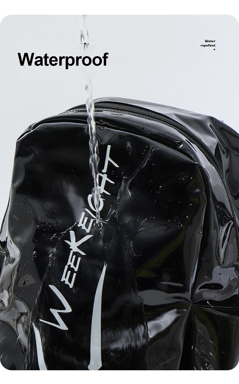 Pvc sport fitness backpack dry wet separation large capacity multi-pocket design - product image