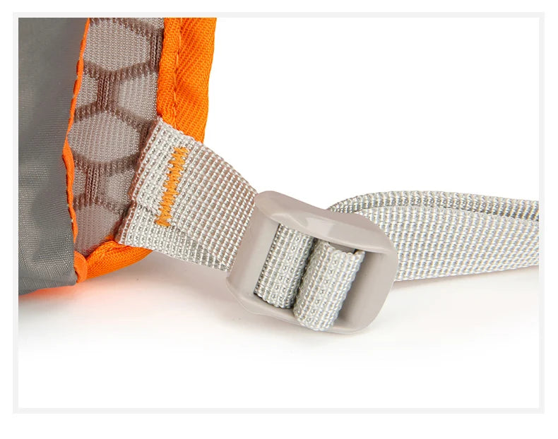 Running hydrating vest backpack with water bladder and reflective strips nylon - product image
