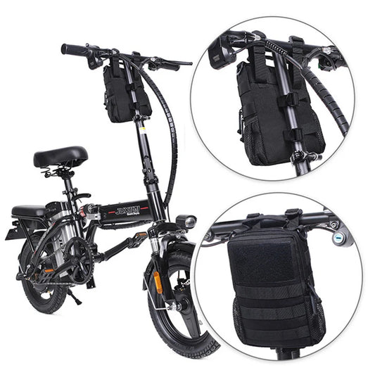 Softback large capacity molle front cycling bag with waterproof nylon - product image