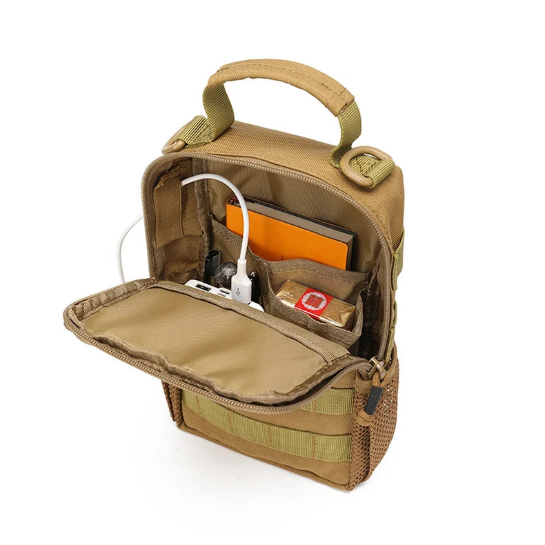 Softback large capacity molle front cycling bag with waterproof nylon - product image