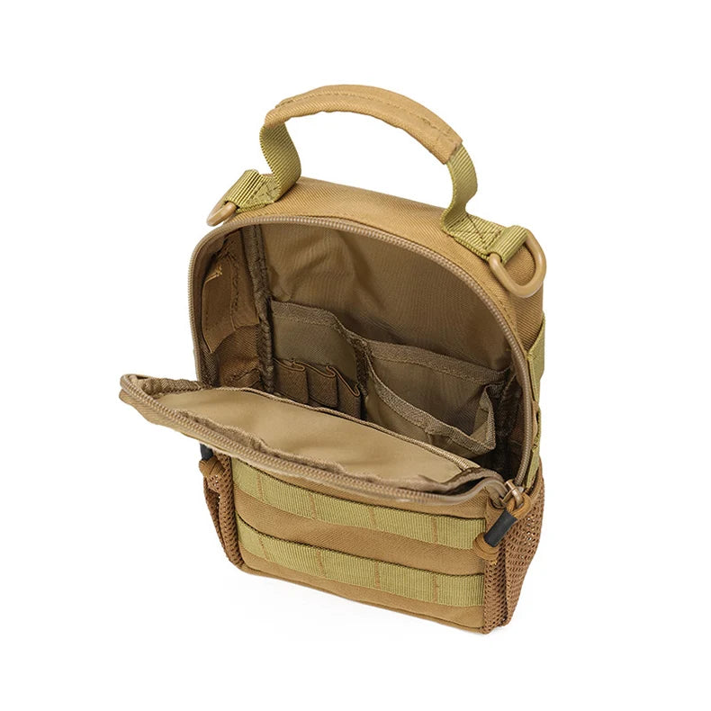 Softback large capacity molle front cycling bag with waterproof nylon - product image