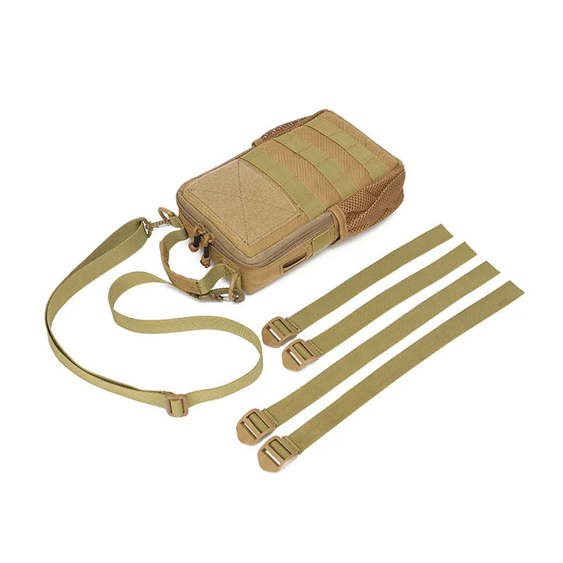Softback large capacity molle front cycling bag with waterproof nylon - product image