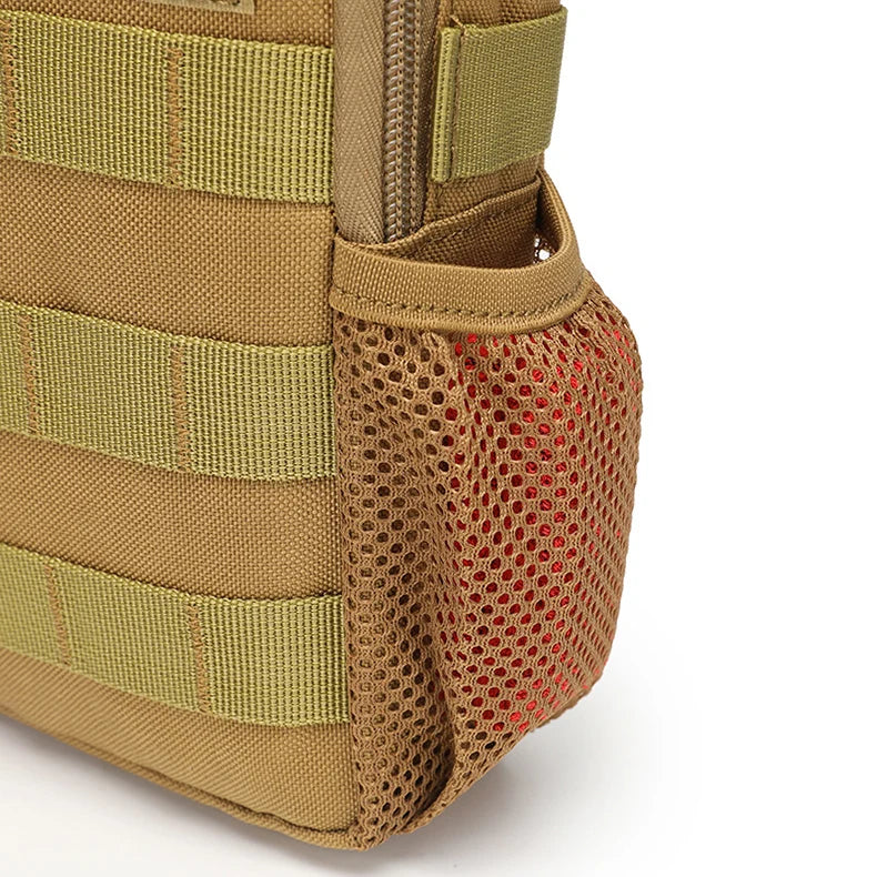 Softback large capacity molle front cycling bag with waterproof nylon - product image