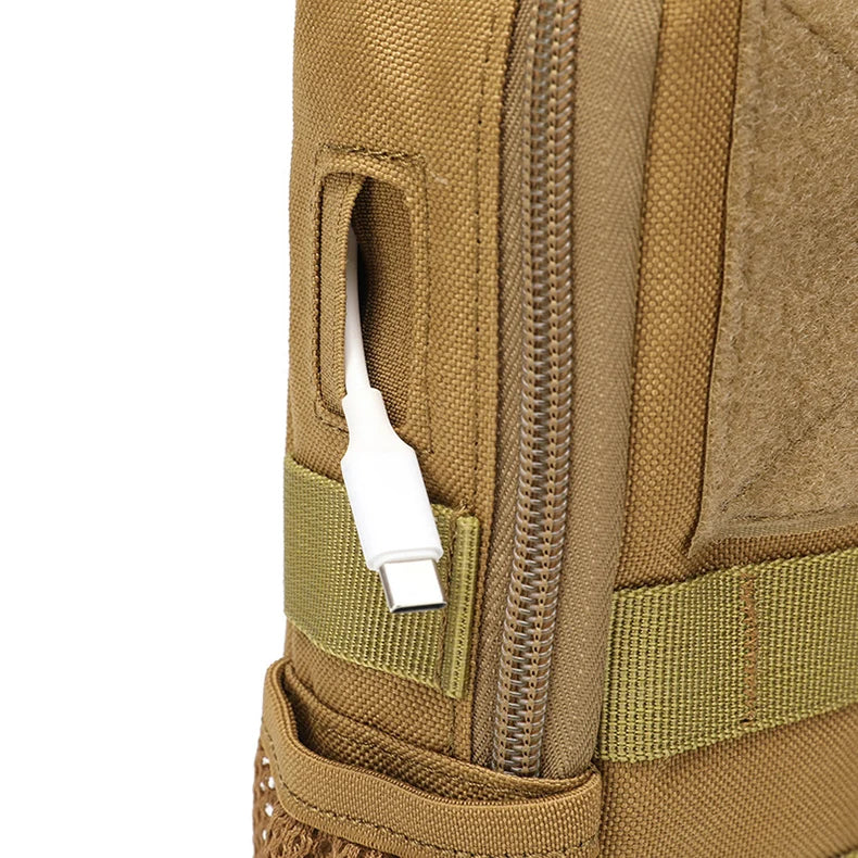 Softback large capacity molle front cycling bag with waterproof nylon - product image